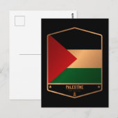 Palestina Briefkaart (Voorkant / Achterkant)