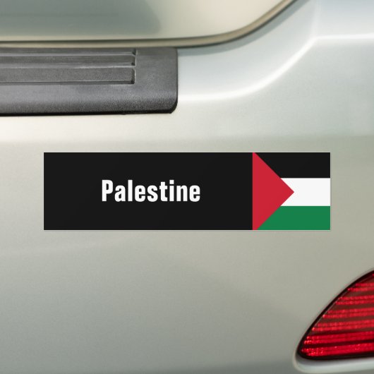 Palestina Bumpersticker (Op auto)