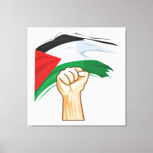 Palestina Canvas Afdruk