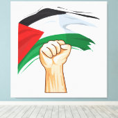Palestina Canvas Afdruk (Insitu (Houten vloer))
