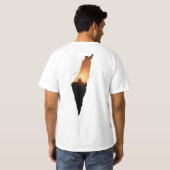 palestina doet het licht aan t-shirt (Achterkant volledig)