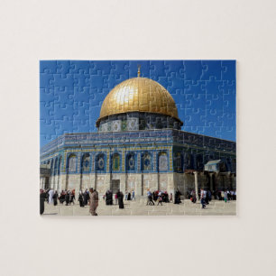 Palestina: Dome van de Rock in Jeruzalem Puzzle Legpuzzel