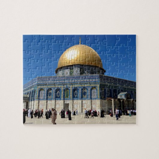 Palestina: Dome van de Rock in Jeruzalem Puzzle Legpuzzel (Horizontaal)