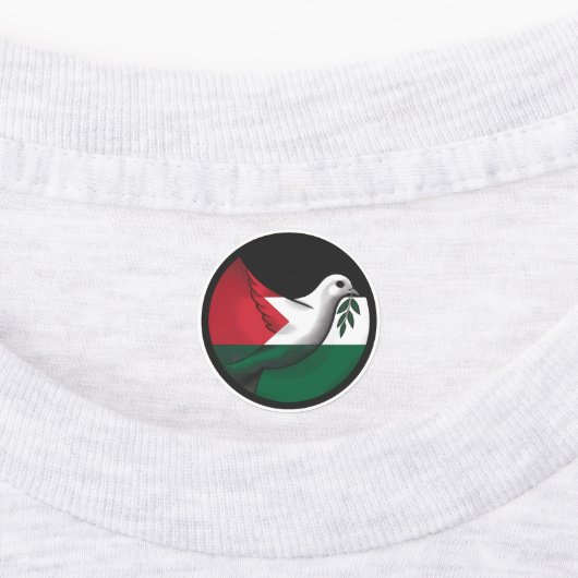 Palestina Dove van de Vrede Labels (Aangebracht)