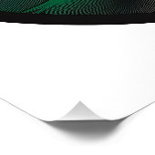 Palestina Dove van de Vrede Perfect Poster (Hoek)