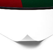 Palestina Dove van de Vrede Perfect Poster (Hoek)