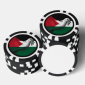 Palestina Dove van de Vrede Poker Chips (Opstapeling)