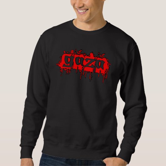 Palestina elegant design sweatshirt (Voorkant)