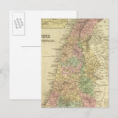 Palestina en aangrenzende landen briefkaart (Voorkant / Achterkant)