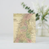 Palestina en aangrenzende landen briefkaart (Staand voorkant)