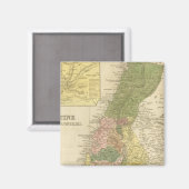 Palestina en aangrenzende landen magneet (Voorkant / Achterkant)