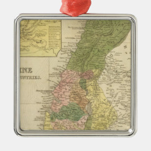 Palestina en aangrenzende landen metalen ornament