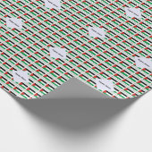 Palestina en Palestijnse vlag met uw Nam Cadeaupapier (Hoek)