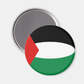Palestina Fisheye Vlag Magneet (Voorkant / Achterkant)