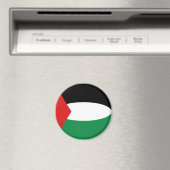Palestina Fisheye Vlag Magneet (Insitu (Vaatwasser))