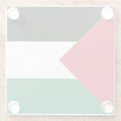 Palestina Glazen Onderzetter (Achterkant)