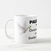 Palestina...glimlacht naar elkaar koffiemok (Links)