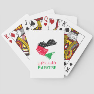 Palestina hart pokerkaarten
