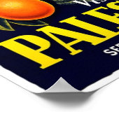 Palestina Heilige Land Vintage Travel Art Poster (Hoek)