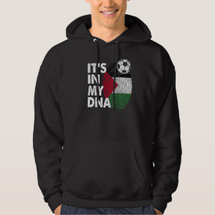 Palestina in mijn dna Palestine Flag Team Palestin Hoodie