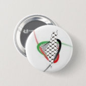 Palestina in ons hart ronde button 5,7 cm (Voorkant /achterkant)