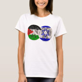 Palestina - Israël vrede T-shirt (Voorkant)