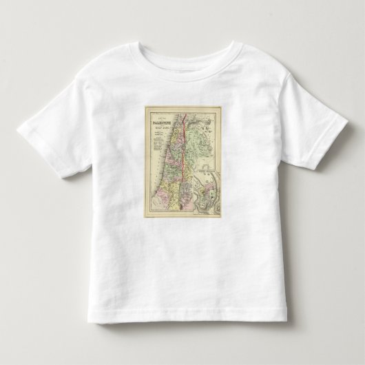 Palestina, Jeruzalem 2 Kinder Shirts (Voorkant)