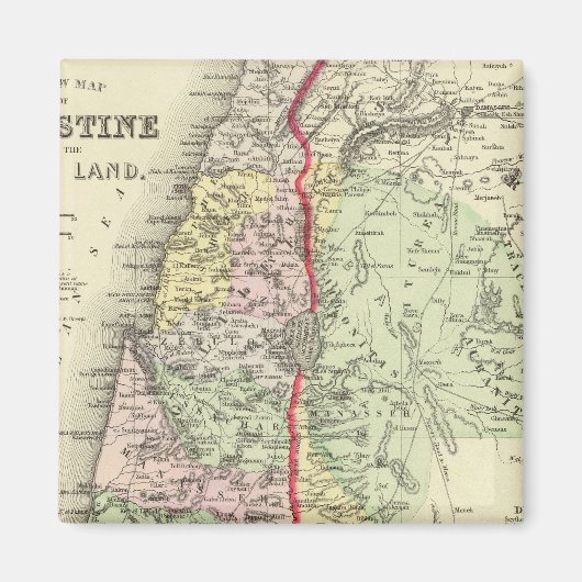 Palestina, Jeruzalem 2 Magneet (Voorkant)