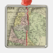 Palestina, Jeruzalem 2 Metalen Ornament (Voorkant)