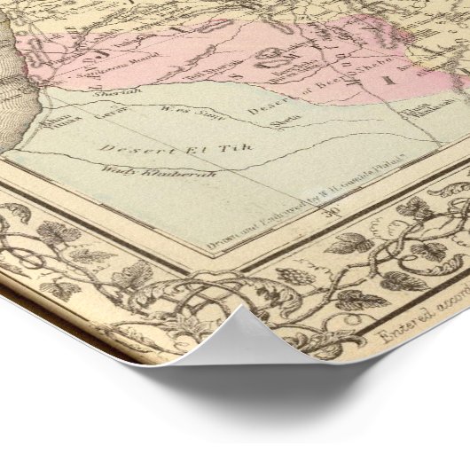 Palestina, Jeruzalem Poster (Hoek)