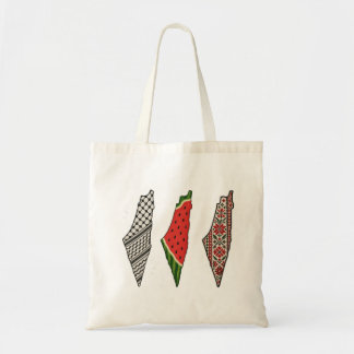 Palestina kaart boodschappentas tote bag