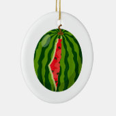 Palestina Kaart Watermeloen Arabische Kalligrafie Keramisch Ornament (Rechts)