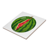 Palestina Kaart Watermeloen Arabische Kalligrafie Tegeltje (Zijkant)