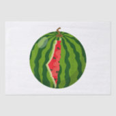 Palestina Kaart Watermeloen Arabische Kalligrafie Tissuepapier (Voorkant)