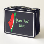 Palestina Kaart Watermeloen Symbool van de vrijhei (Achterkant)