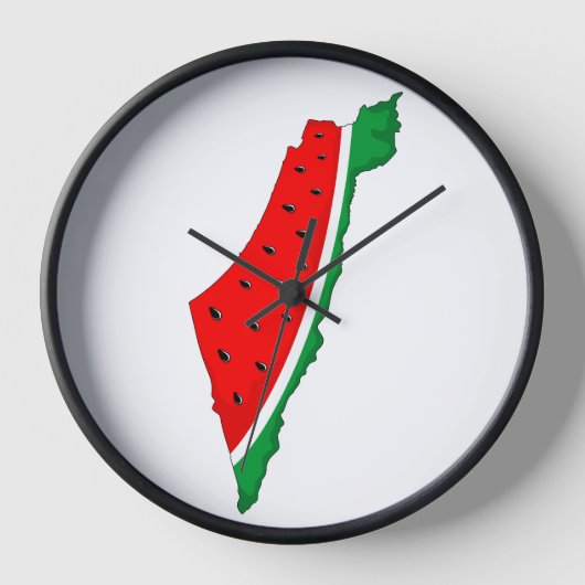 Palestina Kaart Watermeloen Symbool van de vrijhei (Voorkant)