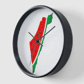 Palestina Kaart Watermeloen Symbool van de vrijhei (Hoek)