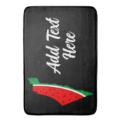 Palestina Kaart Watermeloen Symbool van de vrijhei Badmat (Voorkant Verticaal)