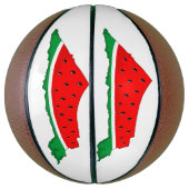 Palestina Kaart Watermeloen Symbool van de vrijhei Basketbal (Verticaal)