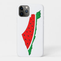 Palestina Kaart Watermeloen Symbool van de vrijhei