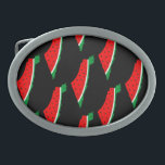 Palestina Kaart Watermeloen Symbool van de vrijhei Gesp<br><div class="desc">Palestina kaart gevuld met Watermeloen,  symbool van vrijheid,  dezelfde kleuren van de Palestijnse kaart die de illegale bezetters van dit prachtige land hebben verboden. De Watermeloen brengt het lijden van het Palestijnse volk tot uitdrukking. Ik sta achter Palestina. Palestina zal vrij zijn</div>