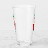 Palestina Kaart Watermeloen Symbool van de vrijhei Glas (Rechts)