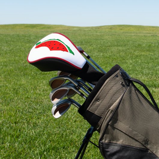 Palestina Kaart Watermeloen Symbool van de vrijhei Golfheadcover (Insitu)