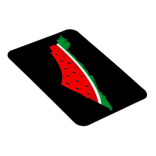 Palestina Kaart Watermeloen Symbool van de vrijhei Magneet (Rechterzijde)