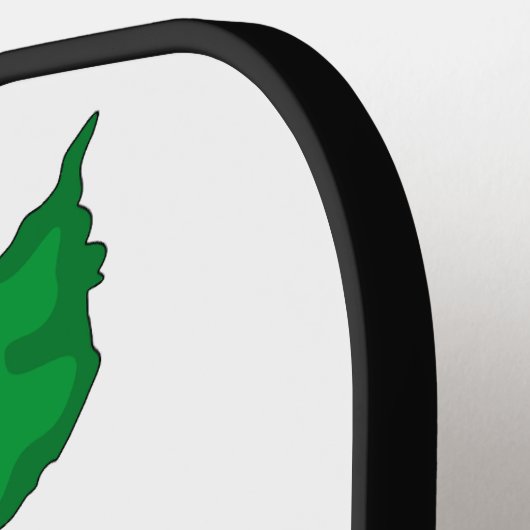 Palestina Kaart Watermeloen Symbool van de vrijhei Pickleball Paddle (Links Detail)