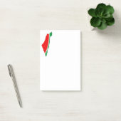 Palestina Kaart Watermeloen Symbool van de vrijhei Post-it® Notes (Kantoor)