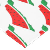 Palestina Kaart Watermeloen Symbool van de vrijhei Tafelkleed (Gekanteld)