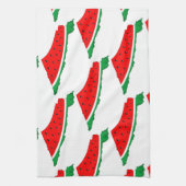 Palestina Kaart Watermeloen Symbool van de vrijhei Theedoek (Verticaal)