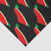 Palestina Kaart Watermeloen Symbool van de vrijhei Tissuepapier (Detail)