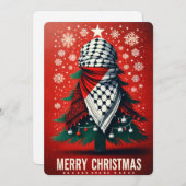 PALESTINA kerst wenskaart (Voorkant / Achterkant)
